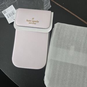 Kate Spade Lavender Crossbody with Gold Chain